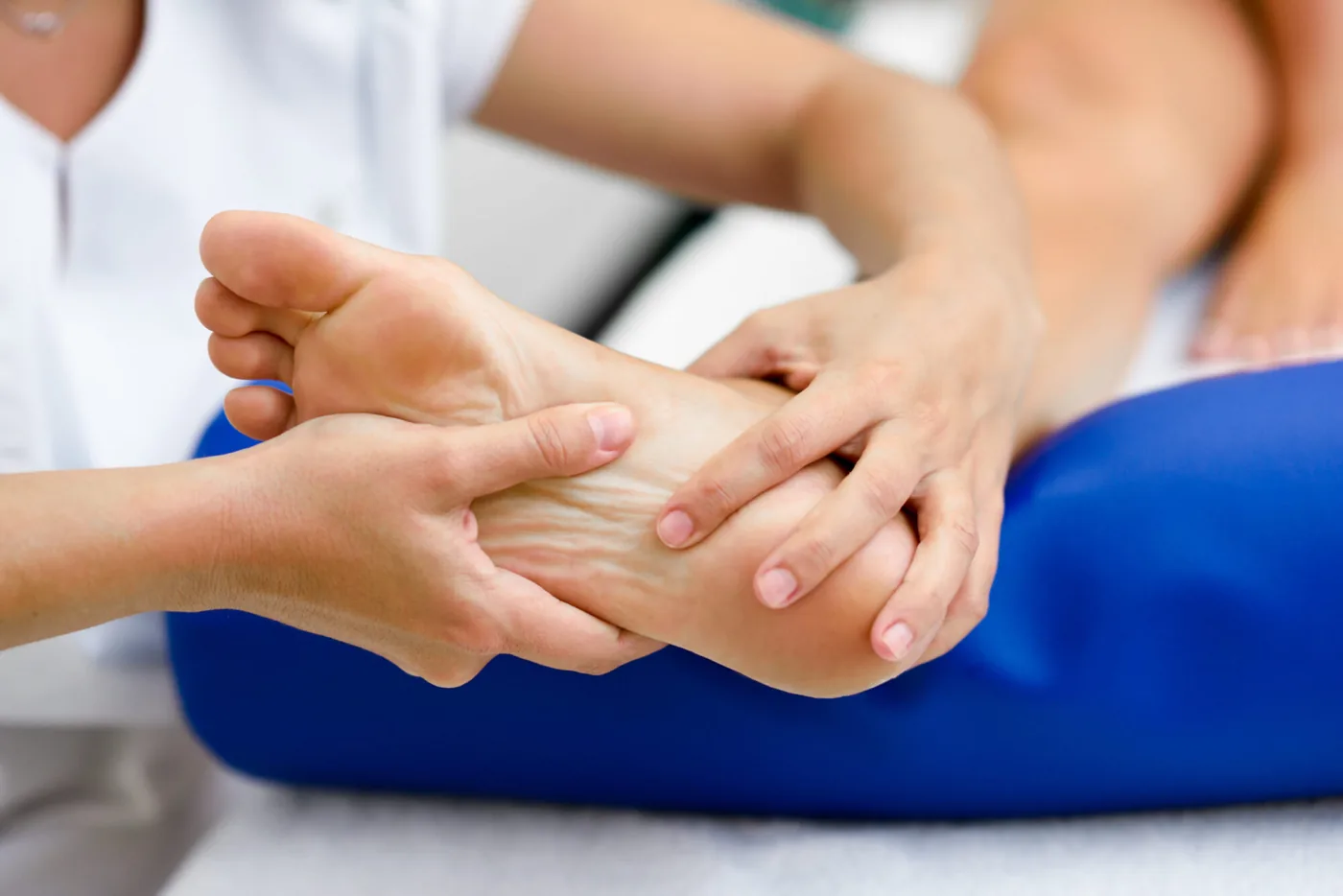 Gentle neuropathy care session at High Stone Wholistic Wellness