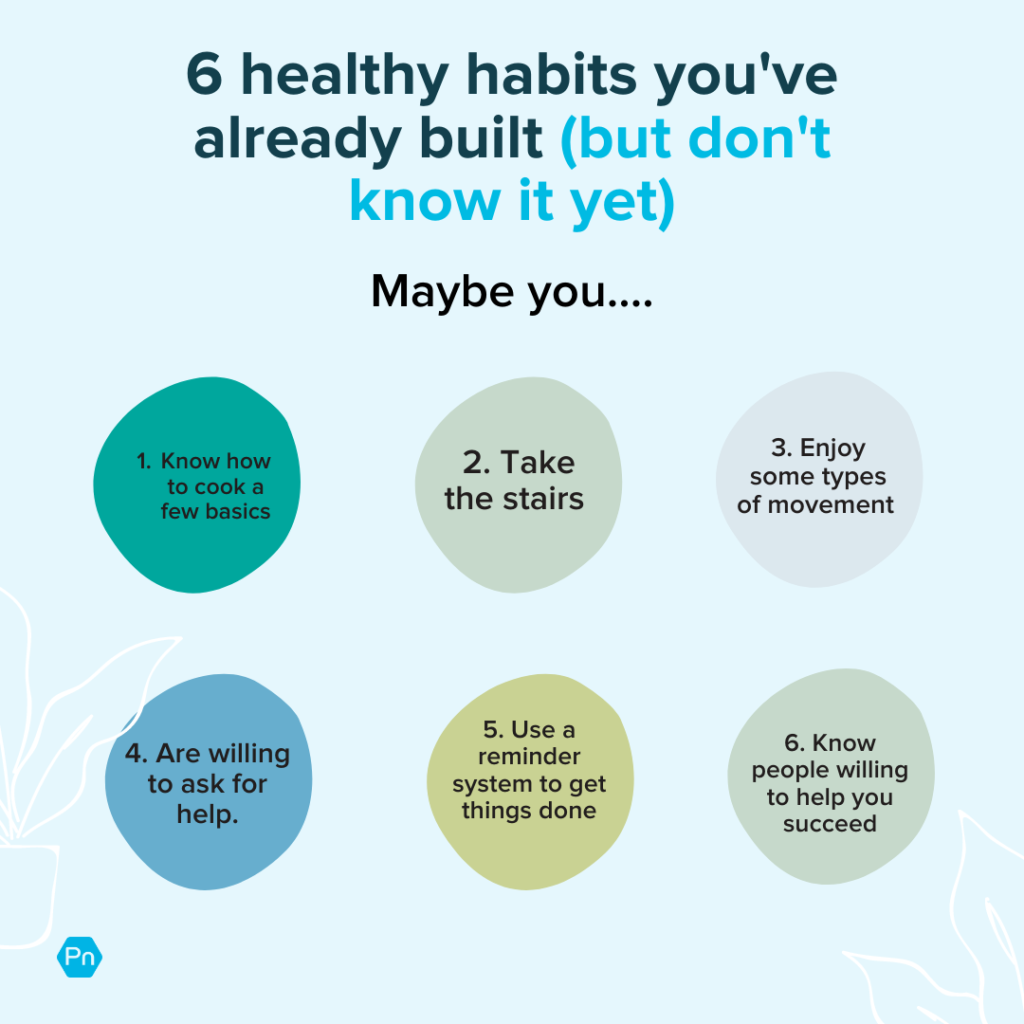 6 healthy habits you've already built but don't know yet.